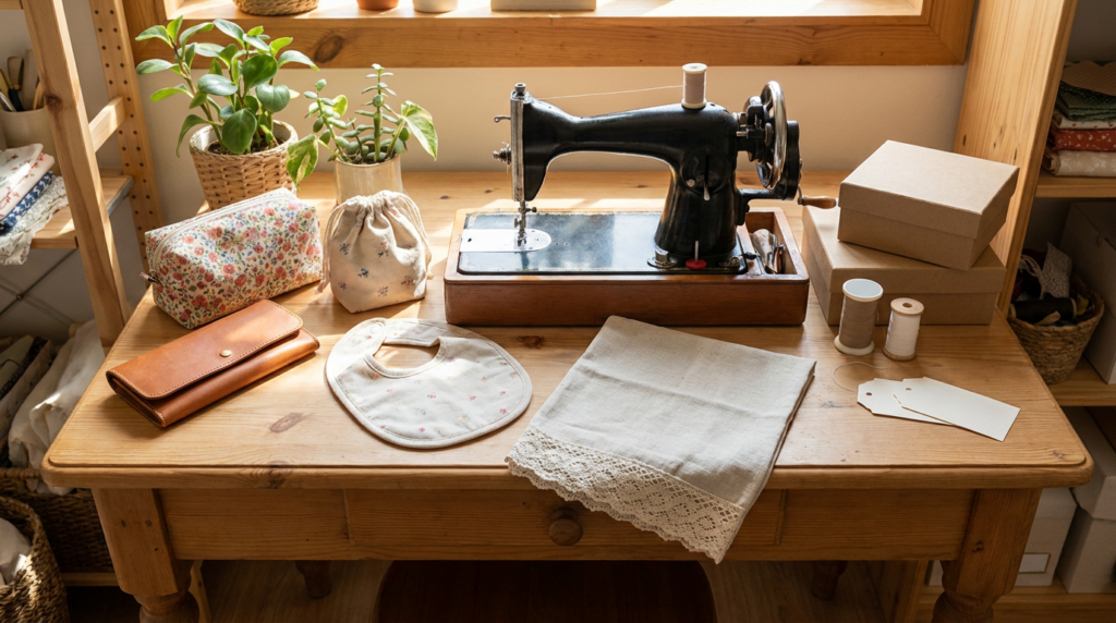 5 ideias de produtos lucrativos para fazer com costura criativa