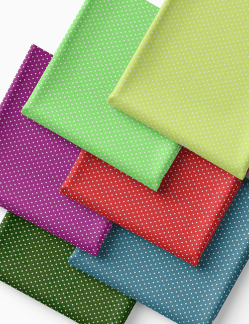 Kit Amarradinho de Tricoline - Kit 139 (6 Cortes de 45 a 50 cm x 70 cm) - Tricoline 100% Algodão