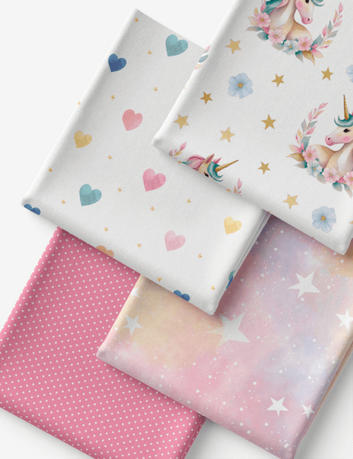 Kit Amarradinho de Tricoline - Kit 30 (4 Cortes de 45 a 50 cm x 70 cm) - Tricoline 100% Algodão