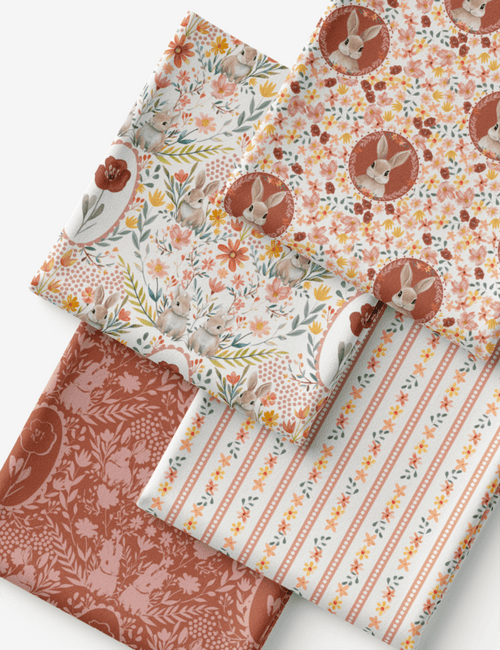 Kit Amarradinho de Tricoline - Kit 31 (4 Cortes de 45 a 50 cm x 70 cm) - Tricoline 100% Algodão