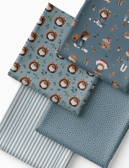 Kit Amarradinho de Tricoline - Kit 80  (4 Cortes de 45 a 50 cm x 70 cm) - Tricoline 100% Algodão