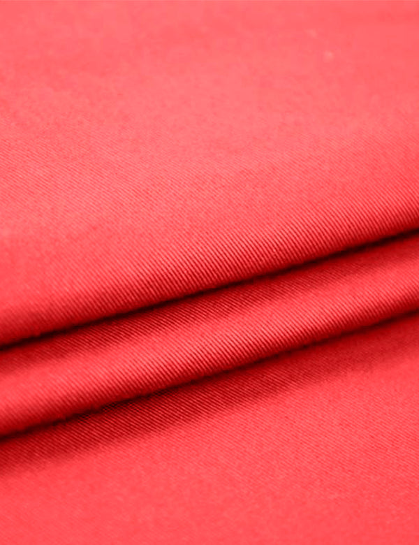 Tecido Brim Leve - Vermelho - 100% algodão - Largura 1,60m