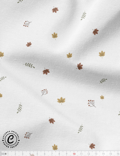 Tecido Flanela Baby Especial - Coleção Oh My Baby - Fall - 100% Algodão - Largura: 1,44m
