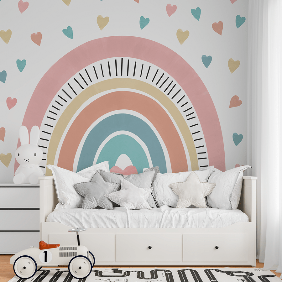Painel de Parede - Arco Íris Color - 3,18m x 2,70m