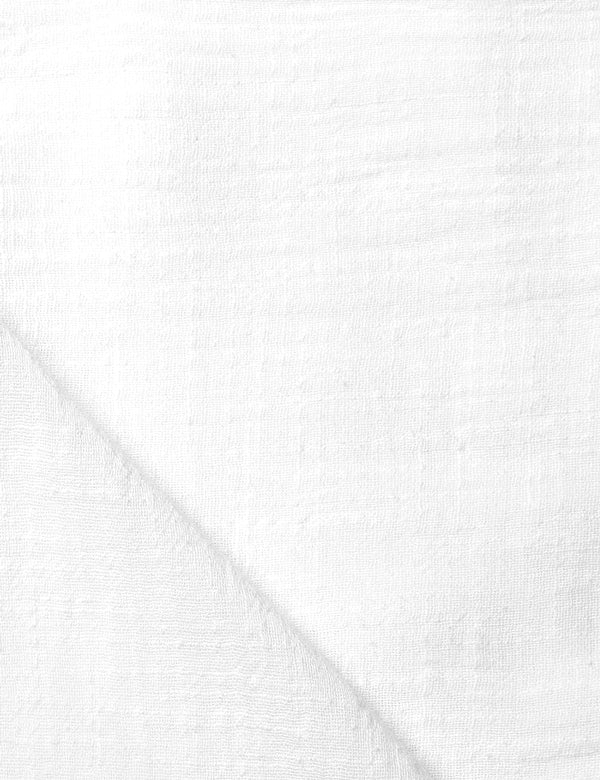 Tecido Fralda - Branca - 100% Algodão - 70cm x 70cm
