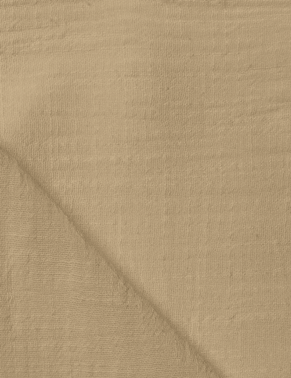 Tecido Fralda Lisa - Bege - 100% Algodão - 60cm x 70cm