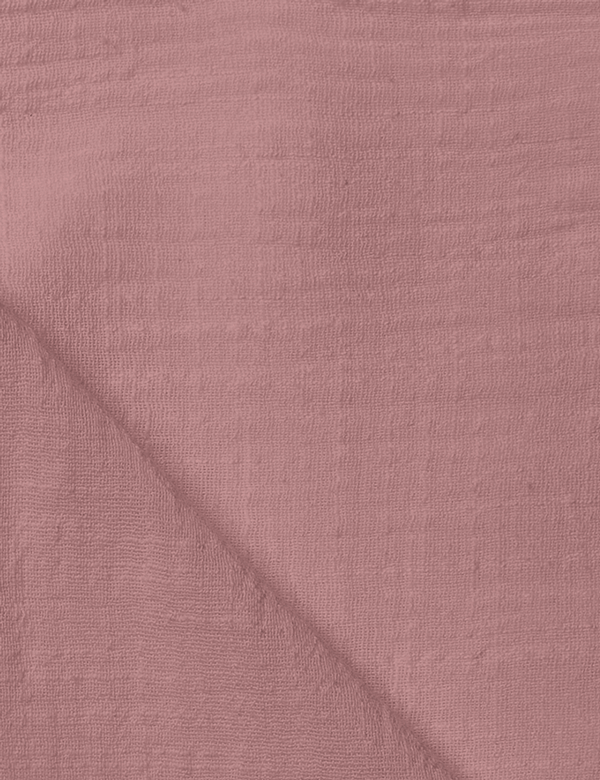 Tecido Fralda Lisa - Rosa Chá - 100% Algodão - 60cm x 70cm