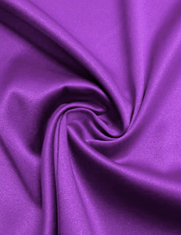 Tecido Prada Gabardine com Elastano - Roxo - 97% Poliéster 3% Elastano - Largura: 1,50m