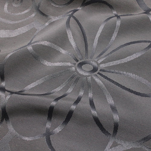 Tecido Jacquard Decor Largo Brocado Dupla Face - Aurora - Silver - 55% Algodão 45% Poliéster - Largura 2,80m