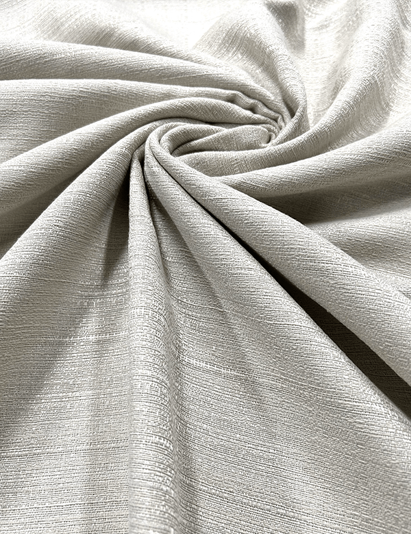 Tecido Jacquard Decor Largo Textura - Bege - 55% Poliéster 45% Algodão - Largura 2,80m