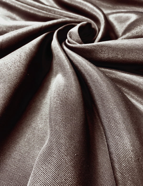 Tecido Jacquard Decor Largo Trama Reta Acetinado - Marrom - 55% Poliéster 45% Algodão - Largura 2,80m