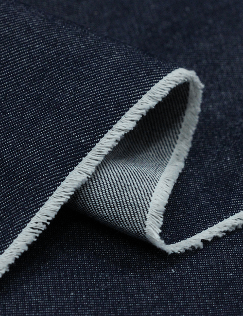 Tecido Jeans - Azul Escuro Tradicional - 100% Algodão - Largura 1,70m