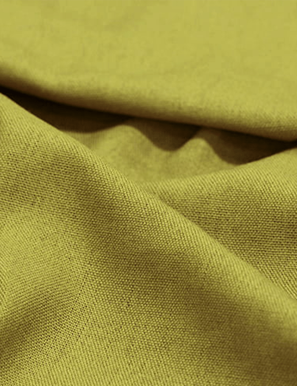 Tecido Linho Com Viscose Liso Premium - Azeitona - 28% Linho 68% Viscose 4% Fibras Diversas - Largura 1,35m