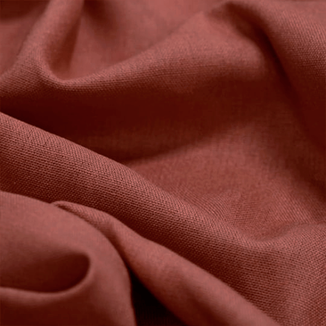 Tecido Linho Com Viscose Liso Premium - Cognac - 28% Linho 68% Viscose 4% Fibras Diversas - Largura 1,35m