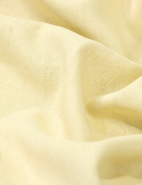 Tecido Linho Com Viscose Liso Premium - Concha - 28% Linho 68% Viscose 4% Fibras Diversas - Largura 1,35m