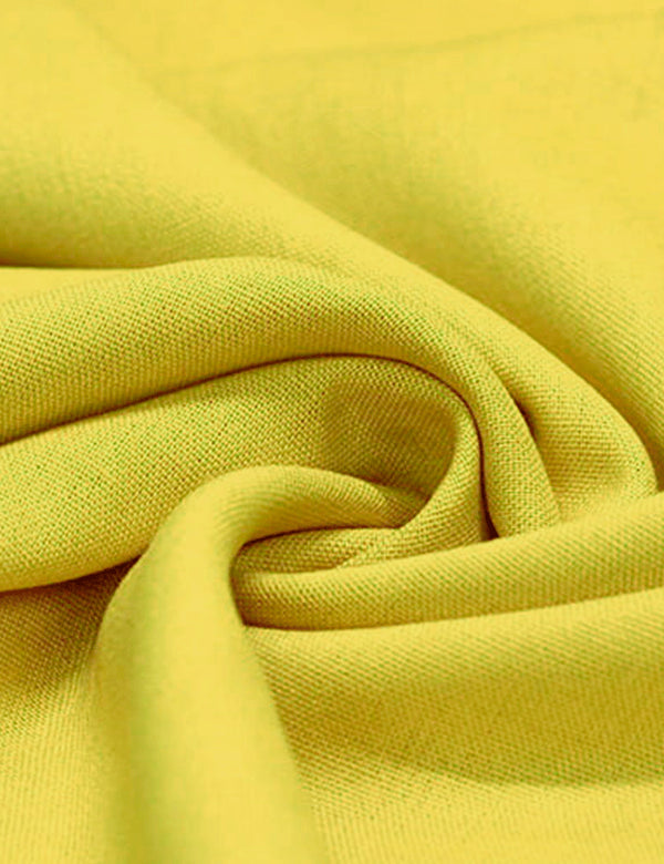 Tecido Linho Com Viscose Liso Premium - Girassol - 28% Linho 68% Viscose 4% Fibras Diversas - Largura 1,35m