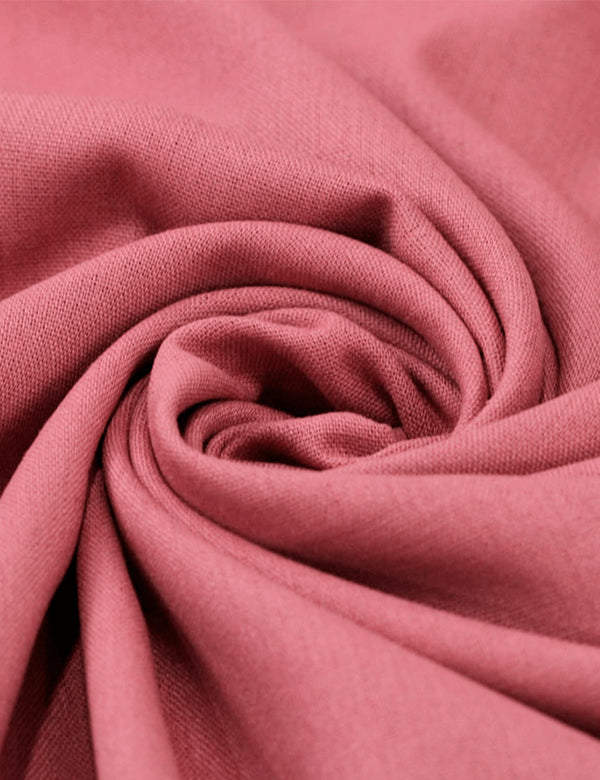 Tecido Linho Com Viscose Liso Premium - Rosa Terra - 28% Linho 68% Viscose 4% Fibras Diversas - Largura 1,35m