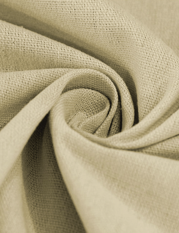 Tecido Linho Com Viscose Liso Rayon - Amarelo Creme – Catex Tecidos