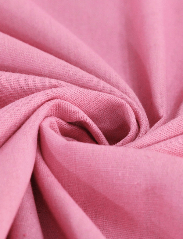 Tecido Linho Com Viscose Liso Rayon - Rose – Catex Tecidos