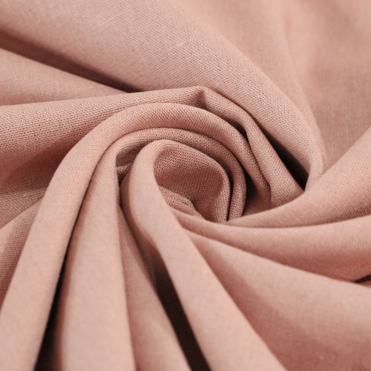 Tecido Linho Com Viscose Liso Premium - Vintage Rose - 28% Linho 68% Viscose 4% Fibras Diversas - Largura 1,35m
