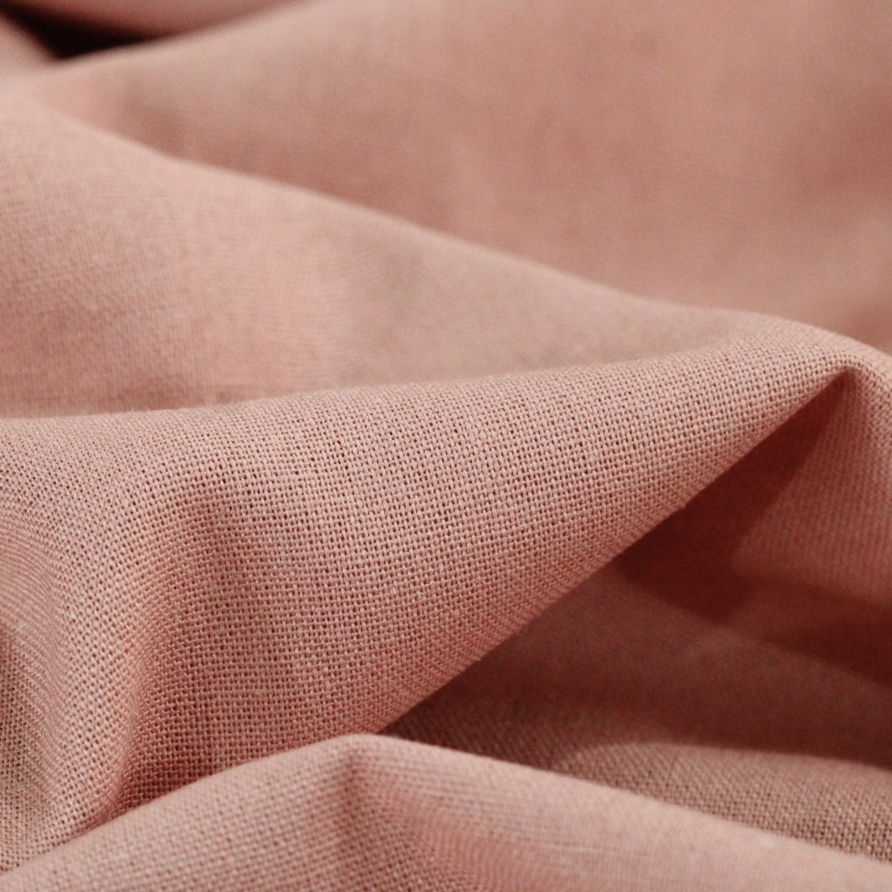 Tecido Linho Com Viscose Liso Premium - Vintage Rose - 28% Linho 68% Viscose 4% Fibras Diversas - Largura 1,35m