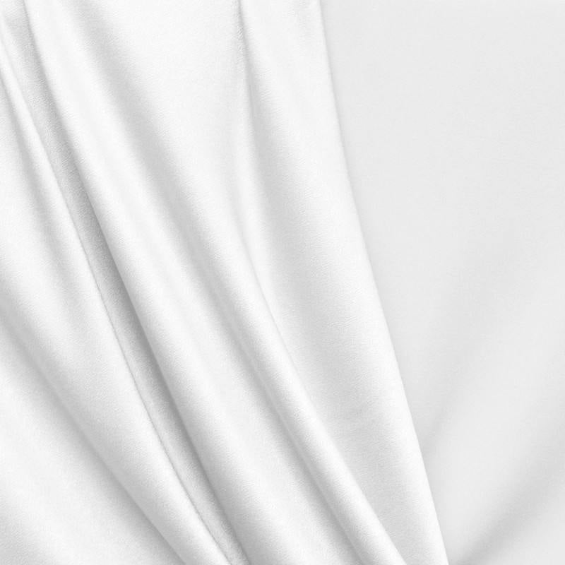 Tecido Tactel Microfibra Lisa - Branco - 100% Poliéster - Largura 1,50m