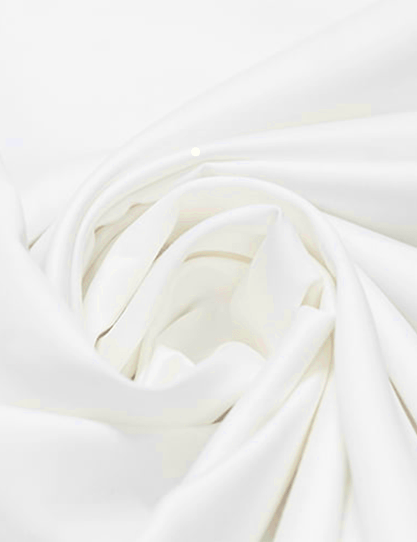 Tecido Percal Fibra de Bambu 400 Fios Egípcio - Off White - 100% Fibra de Bambu - Largura 2,80m