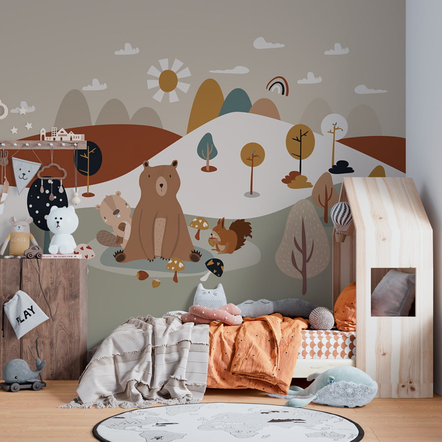 Painel de Parede - Ludi Ateliê - 3,18m x 2,70m
