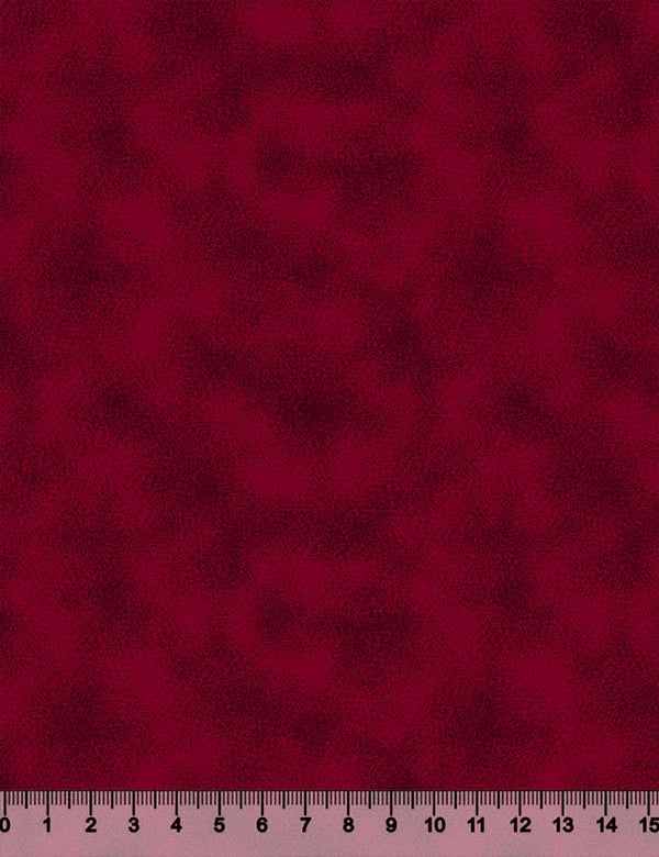 Tecido Tricoline Coleção Composê Ideal Merlot - Manchado/Poeirinha - 100% Algodão - Largura 1,50m