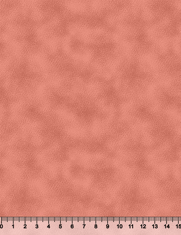 Tecido Tricoline Coleção Composê Ideal Terracota - Manchado/Poeirinha - 100% Algodão - Largura 1,50m