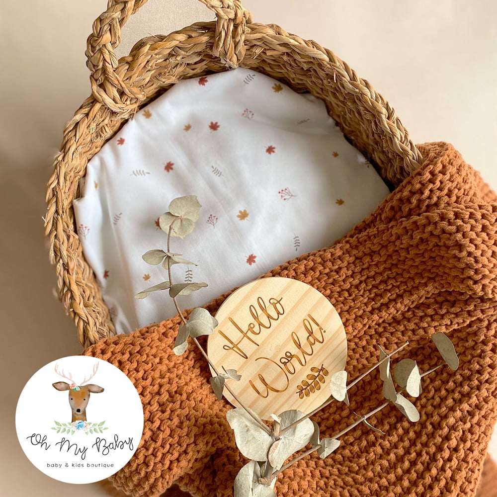 Tecido Tricoline Especial Coleção Oh My Baby - Fall - 100% Algodão - Largura 1,50m