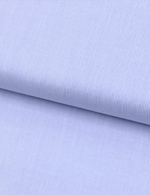 Tecido Tricoline Fio-Tinto Listras PP - Azul Claro - 100% Algodão - Largura 1,50m