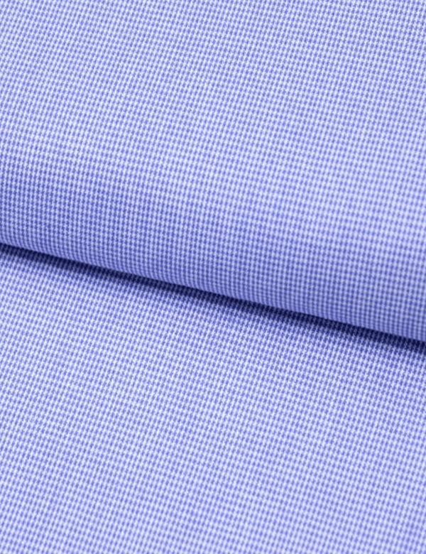 Tecido Tricoline Fio-Tinto Vichy Xadrez PP - Azul Royal - 100% Algodão - Largura 1,50m