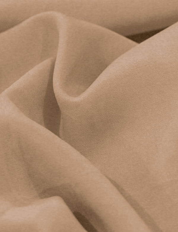 Tecido Viscose Lisa Lual - Bege - 100% Viscose - Largura 1,45m