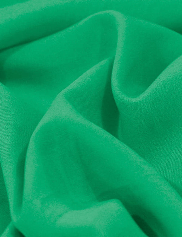Tecido Viscose Lisa Lual - Green Vita - 100% Viscose - Largura 1,45m