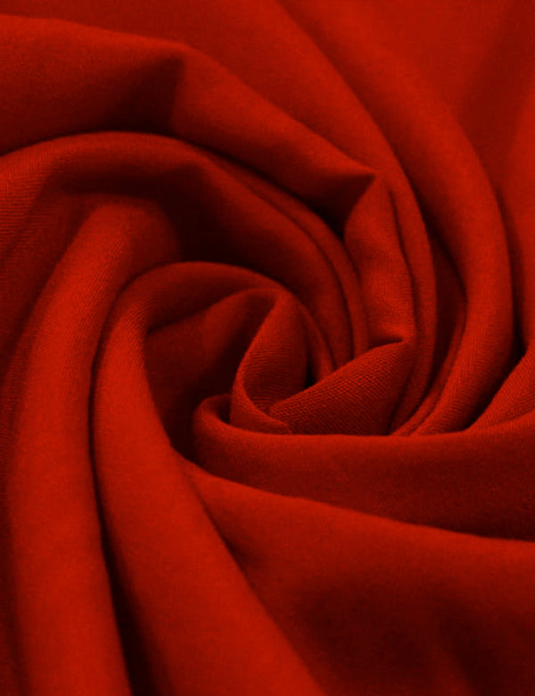 Tecido Viscose Lisa Lual - Pop Rouge - 100% Viscose - Largura 1,45m