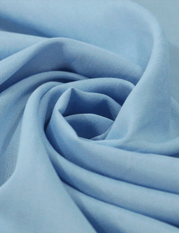 Tecido Viscose Lisa Lual - Sky Dulce - 100% Viscose - Largura 1,45m