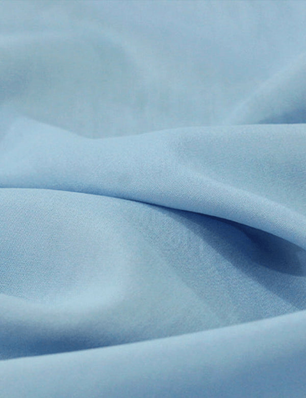 Tecido Viscose Lisa Lual - Sky Dulce - 100% Viscose - Largura 1,45m