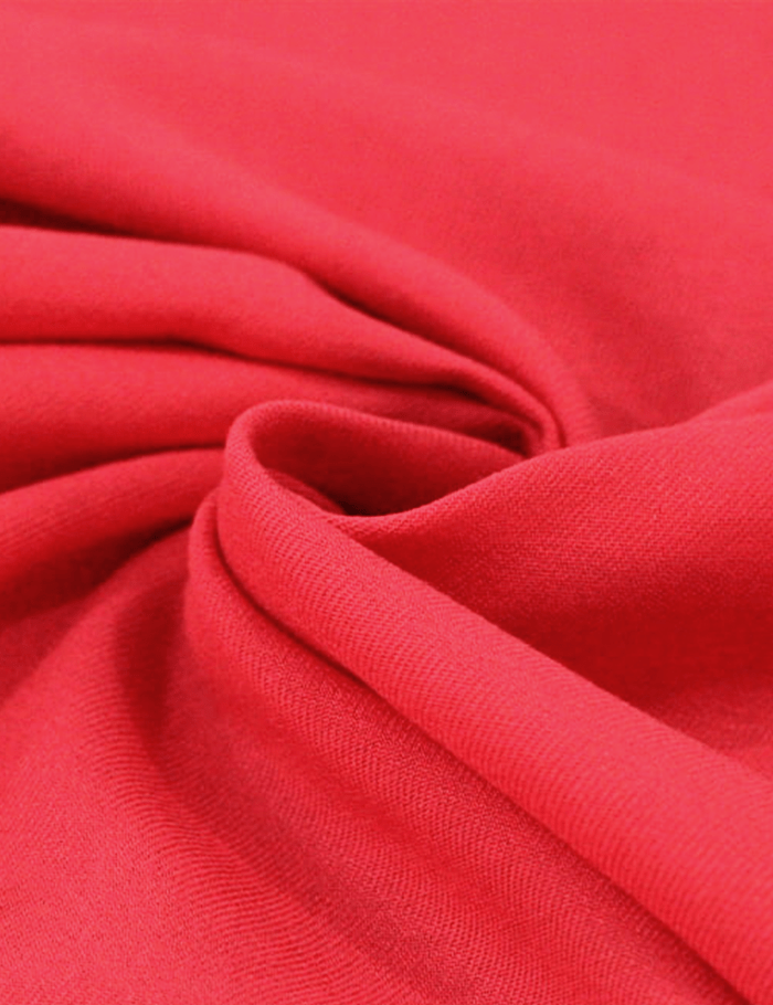 Tecido Viscose Lisa Sarjada Premium - Rosa Vita - 100% Viscose - Largura 1,45m
