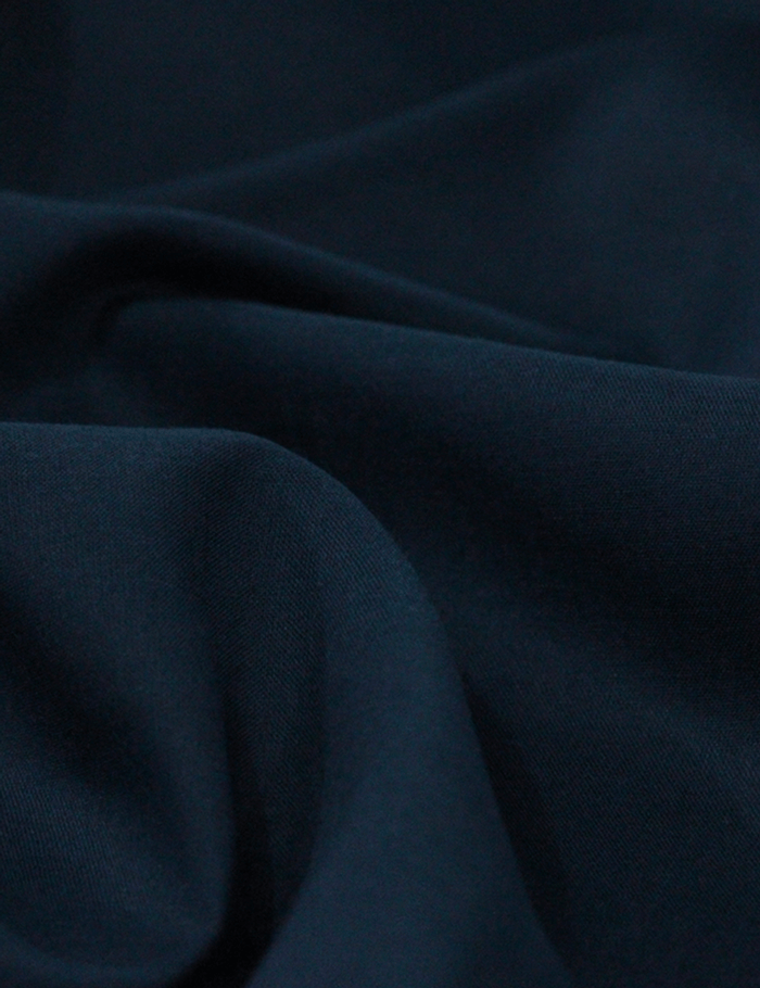 Tecido Voil de Algodão Liso - Dark Blue - 100% Algodão - Largura 1,40m